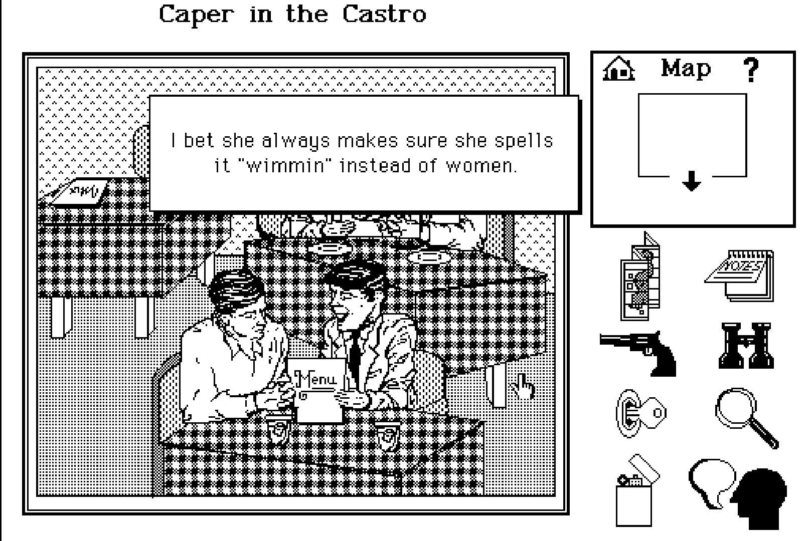 Caper in the castro
